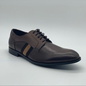 Steve Madden Round Toe Lace Leather Derby Shoe